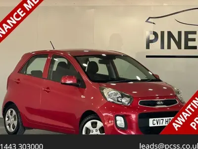 Used Kia Picanto Air 65 HP (47 kW) 2017 Red Hatchback