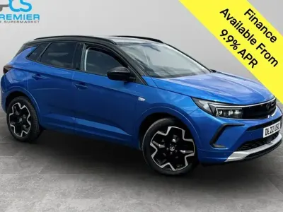 Used Vauxhall Grandland X Ultimate 128 HP (94 kW) 2022 Blue SUV
