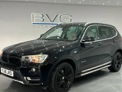 Used BMW X3 xLine 190 HP (139 kW) 2016 Black SUV