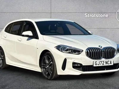 Used BMW 118 M Sport 134 HP (98 kW) 2022 White Hatchback