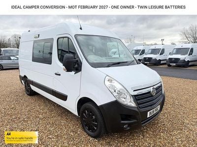 Used Vauxhall Movano 130 HP (95 kW) 2018 White MPV