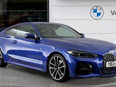 Blue Used 2021 BMW 420 M Sport Coupe | £25,125 (Fair price)