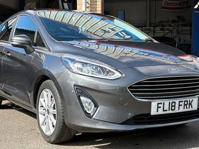 Used Ford Fiesta Titanium 2018 Grey Hatchback