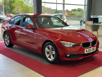 Used BMW 320 Efficient Dynamics 163 HP (119 kW) 2015 Red Sedan