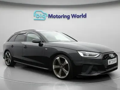 Used Audi A4 Black Edition 150 HP (110 kW) 2020 Black Estate