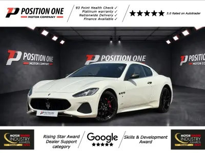 Used Maserati Granturismo 460 HP (338 kW) 2018 White Coupe