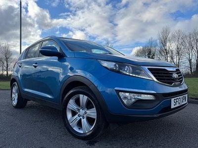 Used Kia Sportage 114 HP (83 kW) 2013 Blue SUV