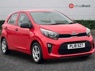 Second-hand Kia Picanto 66 CP (48 kW) 2018 Roșu Hatchback