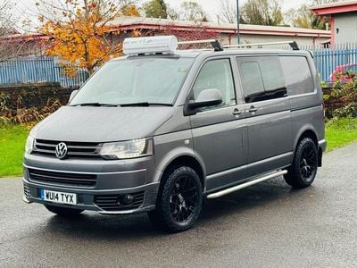 Grey Used 2014 VW T5 Highline Van | £14,750 (A bit pricey)