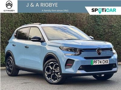 Used Citroën e-C3 83 kW (113 HP) 2024 Blue Hatchback