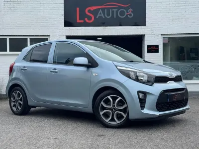 Used Kia Picanto 66 HP (48 kW) 2019 Blue Hatchback