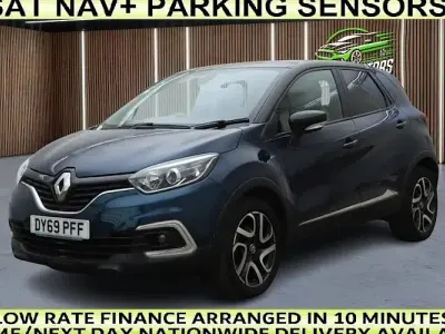 Used Renault Captur Iconic 150 HP (110 kW) 2019 Blue SUV