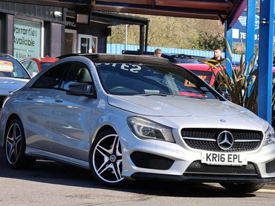 Used Mercedes CLA220 AMG 177 HP (130 kW) 2016 Silver Sedan