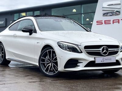 used Mercedes C43 AMG C Class 3.0V6 AMG Night Edition (Premium Plus) G-Tronic+ 4MATIC Euro 6 (s/s) 2dr Coupe