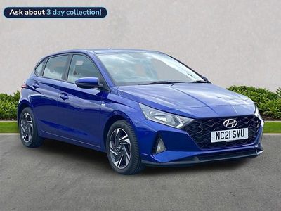 Used Hyundai i20 SE 2021 Blue Hatchback