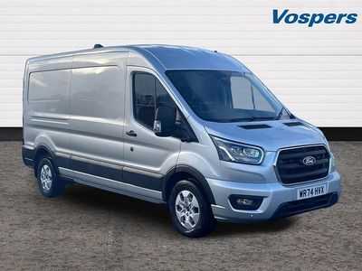 Begagnad Ford Transit Limited 165 HK (121 kW) 2024 Silver Van