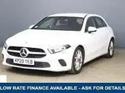 Used Mercedes A180 116 HP (85 kW) 2020 White Hatchback