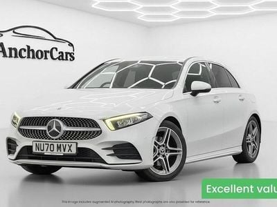 Used Mercedes A200 AMG line 163 HP (119 kW) 2020 White Hatchback