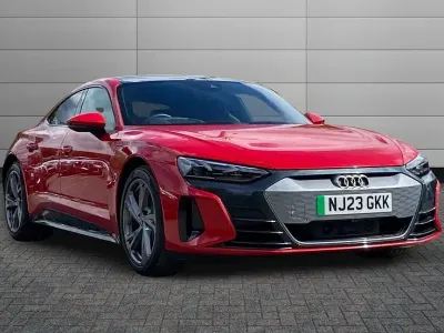 Used Audi e-tron GT quattro Design 389 kW (530 HP) 2023 Red Sedan