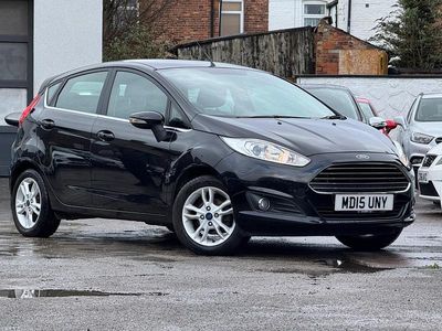 Used Ford Fiesta Zetec 2015 Black Hatchback