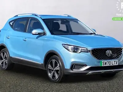 Used MG ZS Exclusive 105 kW (143 HP) 2021 Blue SUV