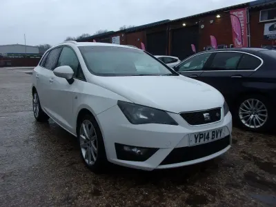 Used Seat Ibiza ST FR 2014 White Estate