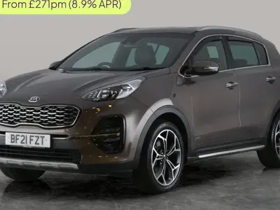 Usado Kia Sportage GT-Line 177 CV (130 kW) 2021 Marrón SUV