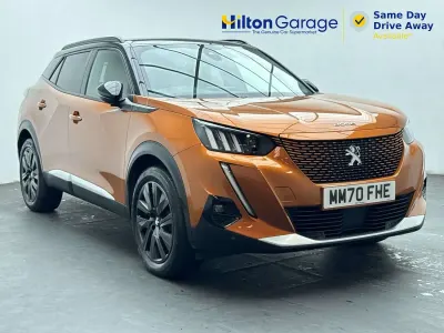 Used Peugeot e-2008 GT 2021 Orange SUV
