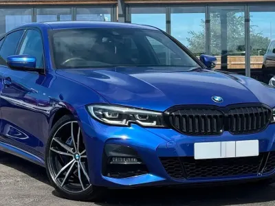 Used BMW 320 M Sport 2019 Blue Sedan