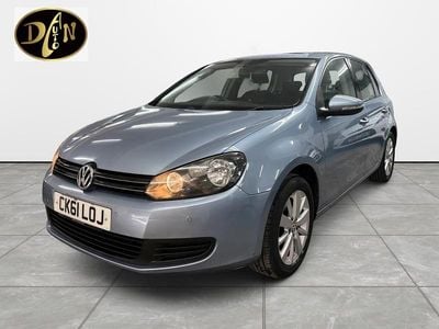 Used VW Golf VI Match 105 HP (77 kW) 2011 Blue Hatchback