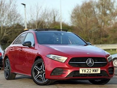 Used Mercedes A250 AMG line 2022 Red Sedan