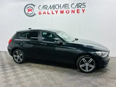Used BMW 116 Sport Line 2015 Black Hatchback