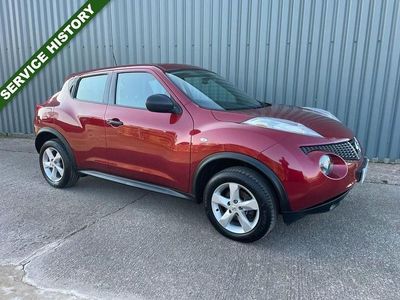 Used Nissan Juke Visia 117 HP (86 kW) 2011 Red SUV