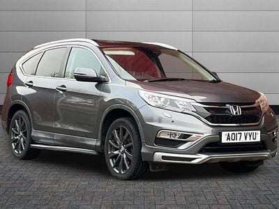 Lunar silver Used 2017 Honda CR-V EX SUV | £12,995 (Fair price)
