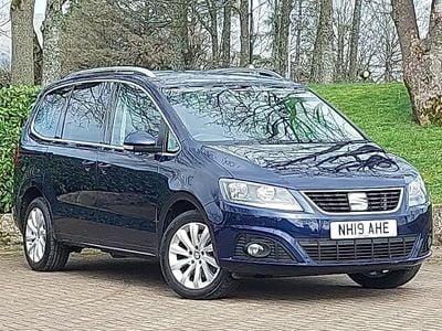 Used Seat Alhambra Ecomotive 150 HP (110 kW) 2019 Blue MPV