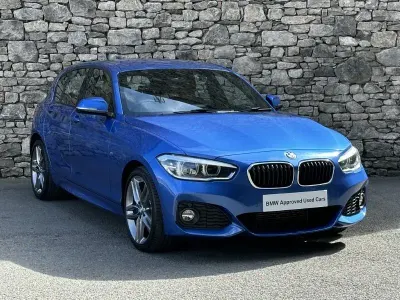 Used BMW 118 M Sport 150 HP (110 kW) 2019 Blue Hatchback