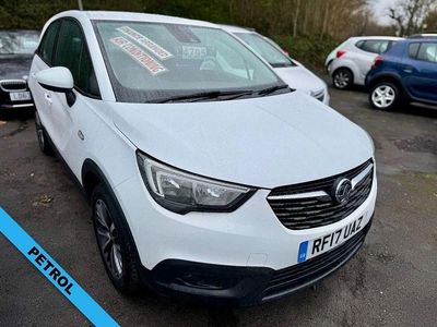 Used Vauxhall Crossland X S 110 HP (80 kW) 2017 White SUV