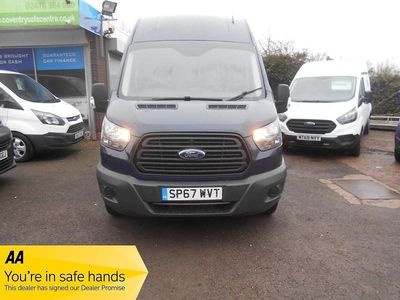 Begagnad Ford Transit 130 HK (95 kW) 2017 Blå Van