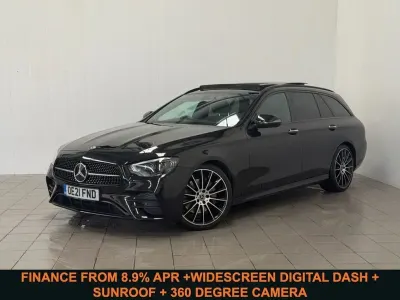 Gebraucht Mercedes E220 AMG line 194 PS (142 kW) 2021 Schwarz Kombi
