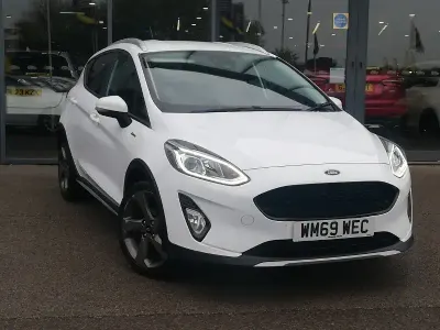 Used Ford Fiesta Active X 125 HP (91 kW) 2020 White Hatchback