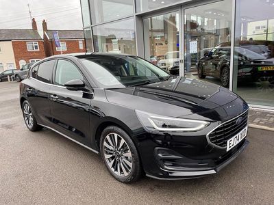 Black Used 2024 Ford Focus Titanium X Hatchback | £22,495 (A bit pricey)