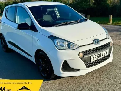 Used Hyundai i10 GO! 66 HP (48 kW) 2018 White Hatchback