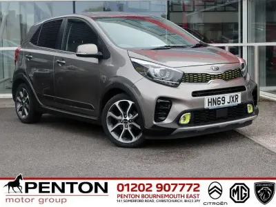 Used Kia Picanto X-Line 83 HP (61 kW) 2019 Silver Hatchback