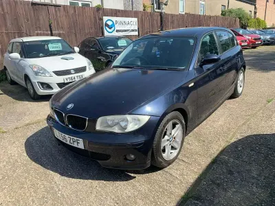 Used BMW 118 Sport Line 129 HP (94 kW) 2006 Blue Hatchback