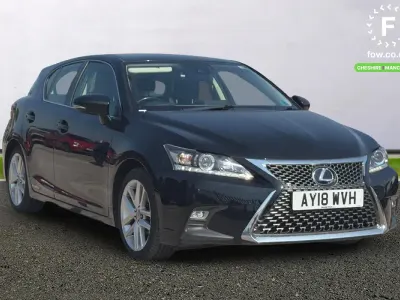 Used Lexus CT200h 2018 Black Hatchback