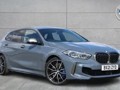Used BMW M135 Shadowline 302 HP (222 kW) 2021 Grey Hatchback