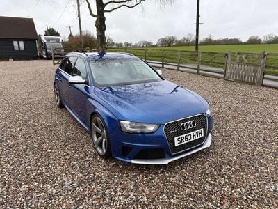 Used Audi RS4 Performance 450 HP (330 kW) 2013 Blue Estate