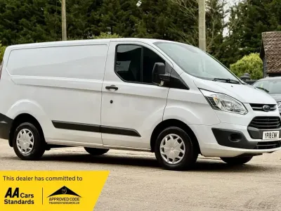 Begagnad Ford Transit Custom Trend 130 HK (95 kW) 2018 Vit Van