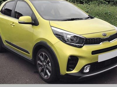 Begagnad Kia Picanto X-Line 84 HK (61 kW) 2019 Grön Halvkombi