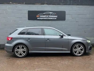 Używany Audi A3 S-Line 150 KM (110 kW) 2017 Szary Hatchback
